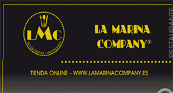 Desktop Screenshot of lamarinacompany.es